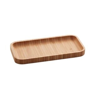 LYOR - Bandeja De Bambu Hire Marrom Natural 20cm