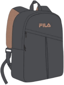 Mochila Fila Diagonal Unissex - Cinza/Bronze