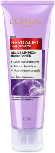 Gel de Limpeza Anti-idade L'Oréal Paris Revitalift Hialurônico, 80g, Lilás