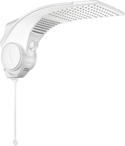  Duo Shower Quadra Turbo Eletrônico 220V 7500W, LORENZETTI, 7511049, Branco, Pequeno 