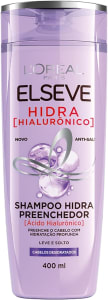 10 Unidades — Shampoo Preenchedor Elseve Hidra Hialurônico 400ml - L'Oréal Paris