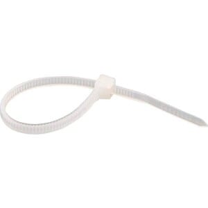 Abraçadeira Nylon Branca 200x2,5mm