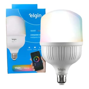 Lâmpada Inteligente Led Bulbo 20w Rgb Smart Color - Elgin