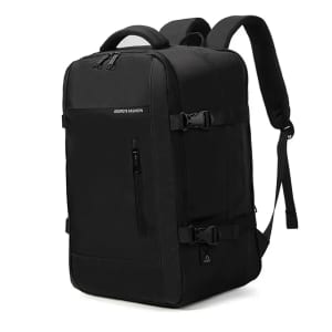 Mochila masculina, impermeável, reforçada, com capacidade ampliada de 30-42L, adequada para portátil, viagens diárias, c