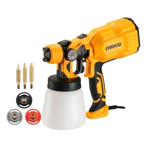 Pistola de Pintura HVLP Deko Portátil 800ml 3 Bicos 550W