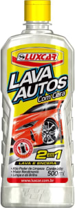 2 Unidades Lava Autos com Cera Lexar Luxcar 500ml