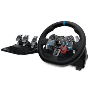 Volante Logitech G29 Driving Force para PS5 PS4 PS3 e PC - 941-000111