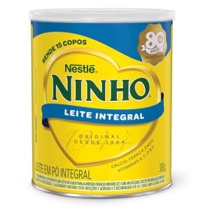 Leite Em Pó Integral Ninho 380g