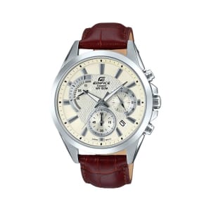 Relógio de Pulso Casio Edifice Masculino Marrom Analógico EFV-580L-7AVUDF