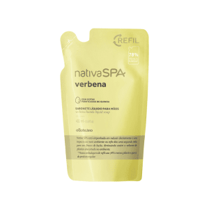 Refil Sabonete Líquido para as Mãos Nativa SPA Verbena, 400 ml