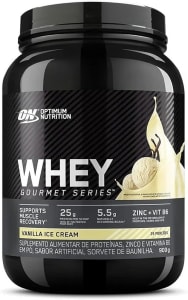 Optimum Nutrition, Gourmet, 100% Whey Protein, 900g - Baunilha