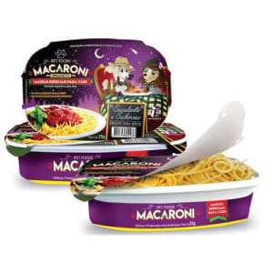 Macarrão especial para Cães Macaroni 25g Sabor Carne