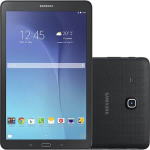 Tablet Samsung Galaxy Tab E T560 8GB Wi-Fi Tela 9.6" Android 4.4 Quad-Core - Preto