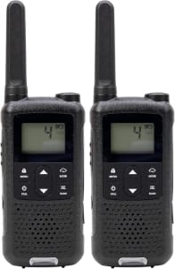 Haiz Kit 2 Rádios Mini Walkie Talkie Com Lanterna PMR446 16 Canais HZ-T22