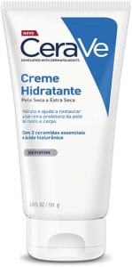 Creme Hidratante Corporal CeraVe com textura Cremosa e Ácido Hialurônico