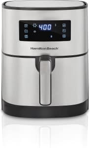 Fritadeira Sem Óleo AIR FRYER DIGITAL Hamilton Beach 5L 220v Inox