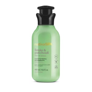 Nativa SPA Limão e Patchouli Loção Hidratante Corporal Desodorante, 400ml