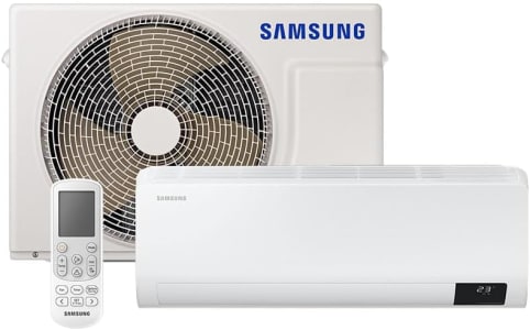 Ar-condicionado Split Samsung Digital Inverter Ultra 9.000 BTUs Frio AR09CVHZAWKNAZ, 220V (Branco)