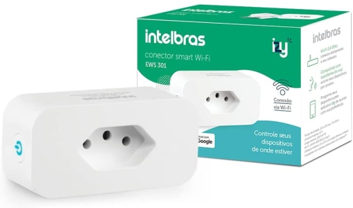 Conector Izy Smart Wi-Fi Intelbras EWS 301 - Branco