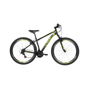 Bicicleta Aro 29 Caloi 21 Marchas Velox V-Brake Mountain Bike Preta