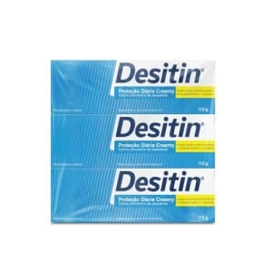 Kit 3 Cremes Preventivos de Assaduras Desitin 113g cada