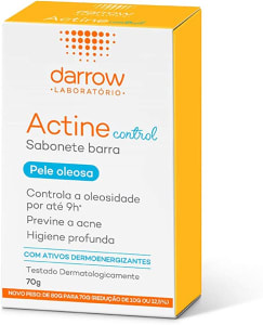 Actine Control Sabonete Barra pele mista a oleosa Darrow 70g