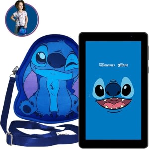 Tablet Positivo Vision TAB 7 Stitch - Processador Octa-Core 3GB RAM 64GB Armazenamento, tela 7” IPS, Bateria 3100mAh, Android 14 Go,Wi-fi- Preto - Inclui 2 Capas de Proteção e Transporte