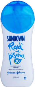 Sundown Protetor Solar Praia e Piscina Fps 30, 200Ml