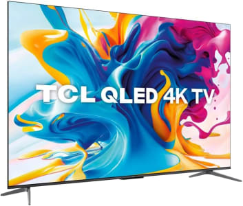 Smart TV 50" QLED 4K Ultra HD TCL C645 com Google TV, Dolby Vision Atmos, DTS, HDR10+, Wi-Fi, Bluetooth e Comando de voz à distância