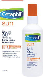 Sun FPS 30 Loção Lipossomal Spray, Cetaphil