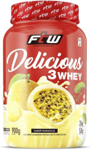 Delicious 3 Whey - 900G Maracujá - Ftw, Fitoway