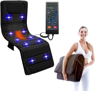 Esteira Massageadora 10 Motores com aquecimento bivolt Relaxmedic