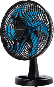 Ventilador Cadence New Windy, 110V, Preto e Azul, VTR560