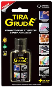 Tira Grude Removedor de Etiquetas e Pegajosidades 40 mL