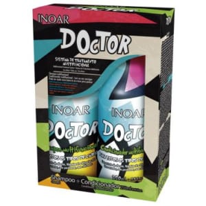 Kit Inoar Doctor: Shampoo 250ml + Condicionador 250ml - Produtos Multifuncionais: Hidratação, Nutrição e Reconstrução