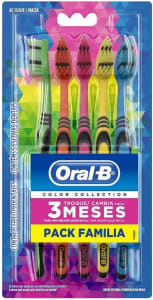 Confira ➤ Escova Dental Oral-B Color Collection – 5 unidades ❤️ Preço em Promoção ou Cupom Promocional de Desconto da Oferta Pode Expirar No Site Oficial ⭐ Comprar Barato é Aqui!