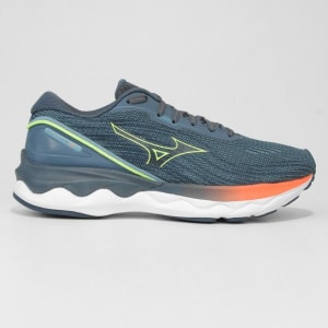 Tênis Mizuno Wave Skyrise 3 Masculino - Azul+Verde