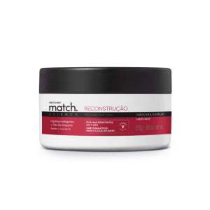 Máscara Capilar Match Science Reconstrução 250g - O Boticário