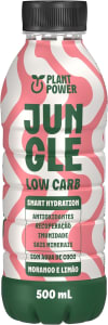 Bebida Funcinal Jungle Morango E Limão Low Carb Plant Power - 500ml