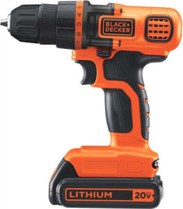  Parafusadeira/furadeira 20v Com Nivel A Laser Ld120l Black+decker 