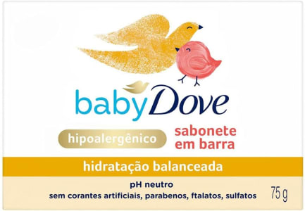 Sabonete em Barra Baby Dove Hidratação Balanceada 75g