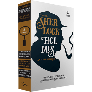 Livro - Box Sherlock Holmes: As Aventuras de  Sherlock Holmes (3 Volumes)