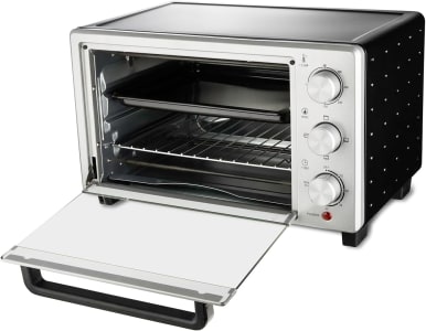 Forno Elétrico 23L ‎ASWE004-BZ220, Timer Sonoro 4 Opções De Cocção, 1400W, 220V - Hamilton Beach (Prata)