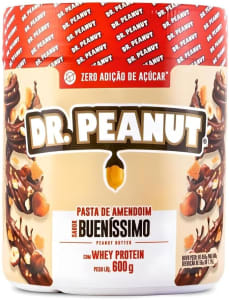 Pasta de Amendoim DR Peanut Bueníssimo 600G - Com Whey Protein