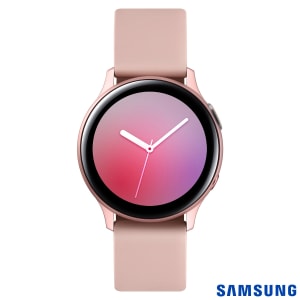 Galaxy Watch Active2 LTE 40mm (Alumínio) - Rosé (Pulseira Silicone)