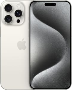 Apple iPhone 15 Pro Max (256 GB) — Titânio branco