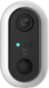 Hi by Geonav Câmera Inteligente Wi-Fi, Full HD 1080, Bateria, Branca, HISCBT, Compatível com Alexa Echo Show*