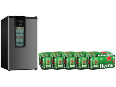 Cervejeira Consul Titanium 82L Display Na Porta - CZD12AT + Cerveja Heineken 60 Unidades Lata 350ml - Magazine Ofertaesperta