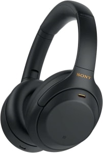 Headphone Sony WH-1000XM4, Sem fio Bluetooth, Cancelamento de Ruído (Preto)