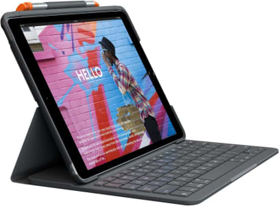 Capa com Teclado Logitech Slim Folio para Ipad 3ª Geração com Conexão Bluetooth LE - 920-009482